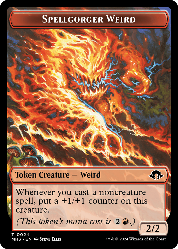 Spellgorger Weird Token [Modern Horizons 3 Tokens] | Sanctuary Gaming