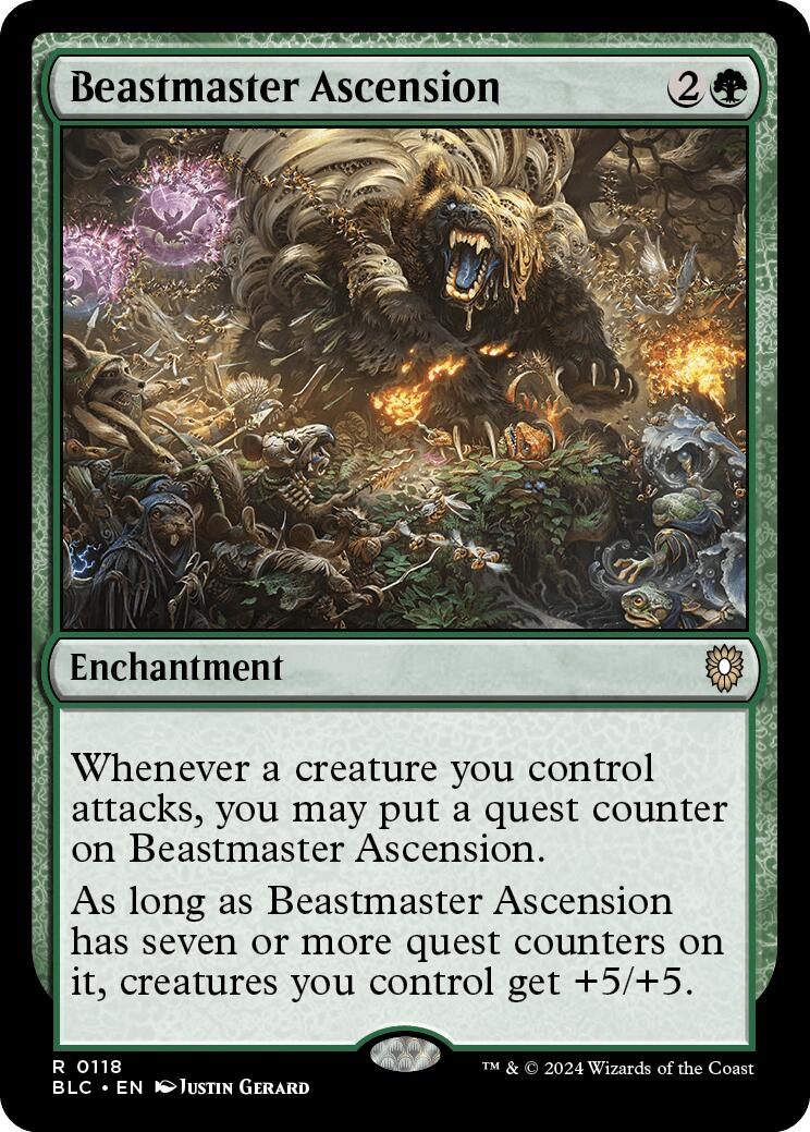 Beastmaster Ascension [Bloomburrow Commander] | Sanctuary Gaming