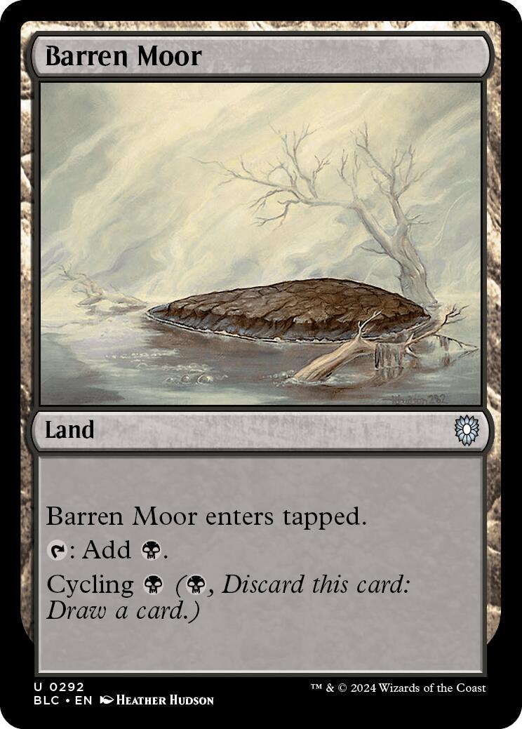 Barren Moor [Bloomburrow Commander] | Sanctuary Gaming