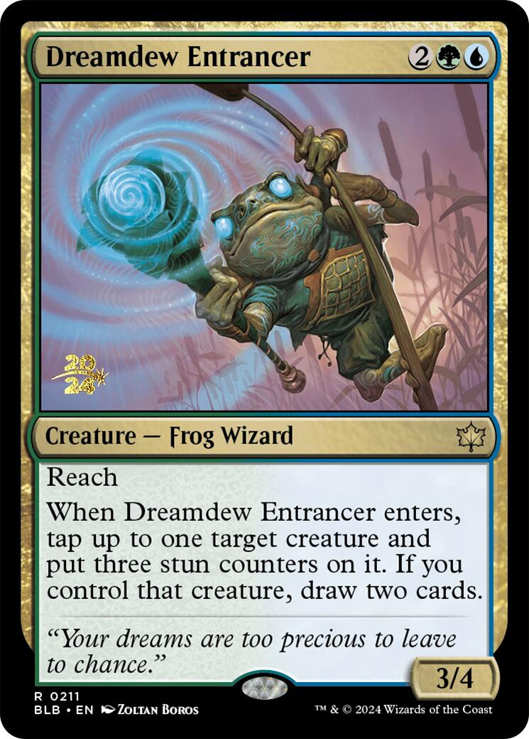 Dreamdew Entrancer [Bloomburrow Prerelease Promos] | Sanctuary Gaming