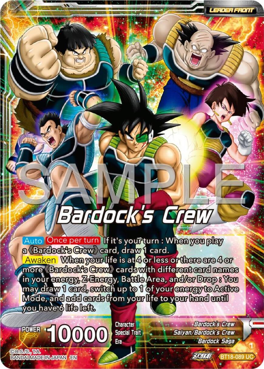 Bardock's Crew // Bardock, Inherited Will (BT18-089) [Premium 7th Anniversary Box 2024] | Sanctuary Gaming