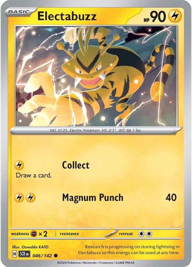 Electabuzz (046/142) [Scarlet & Violet: Stellar Crown] | Sanctuary Gaming