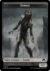 Eldrazi Spawn // Zombie Double-Sided Token [Modern Horizons 3 Tokens] | Sanctuary Gaming