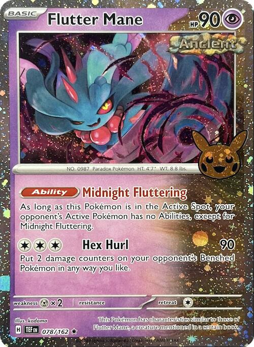 Flutter Mane (078/162) (Cosmos Holo) [Trick or Trade 2024] | Sanctuary Gaming