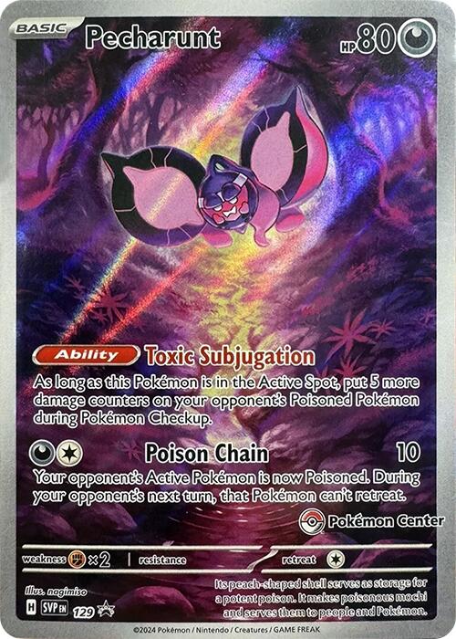 Pecharunt (129) (Pokemon Center Exclusive) [Scarlet & Violet: Black Star Promos] | Sanctuary Gaming