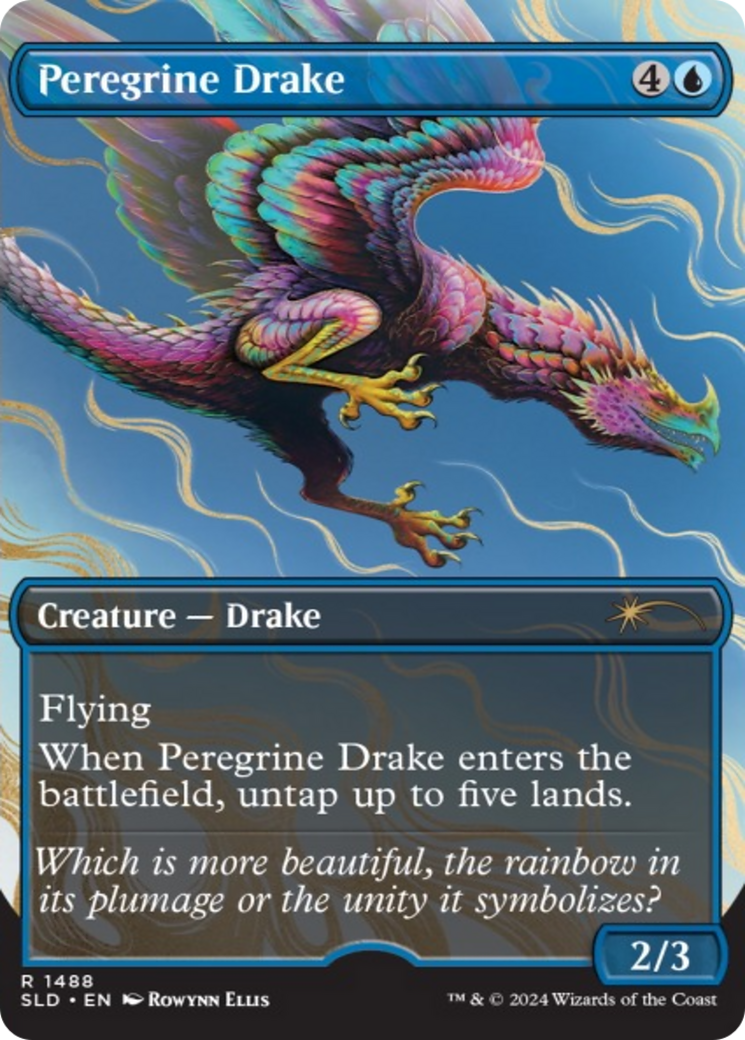 Peregrine Drake (Rainbow Foil) [Secret Lair Drop Series] | Sanctuary Gaming