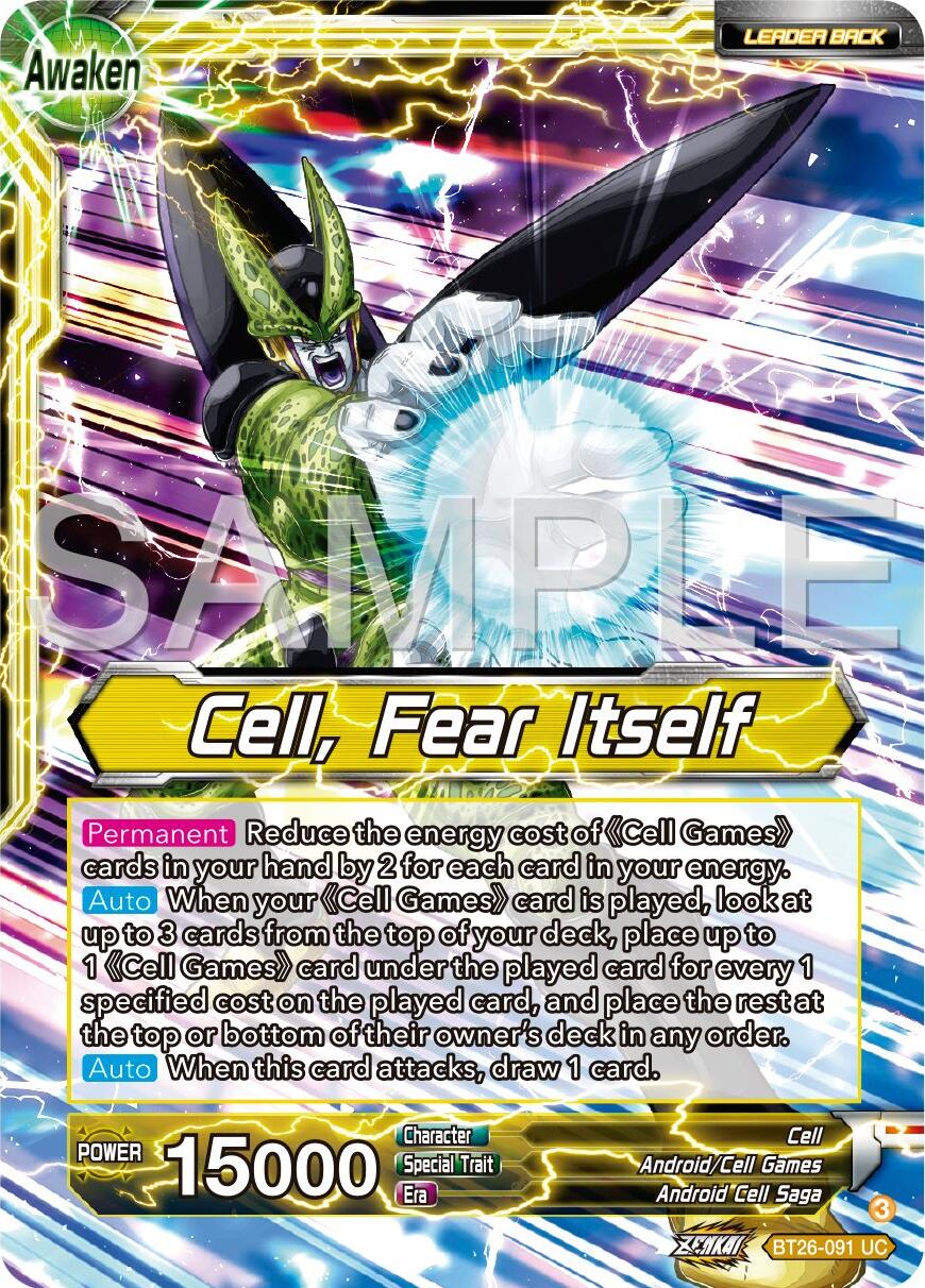 Cell // Cell, Fear Itself (BT26-091) [Ultimate Advent] | Sanctuary Gaming