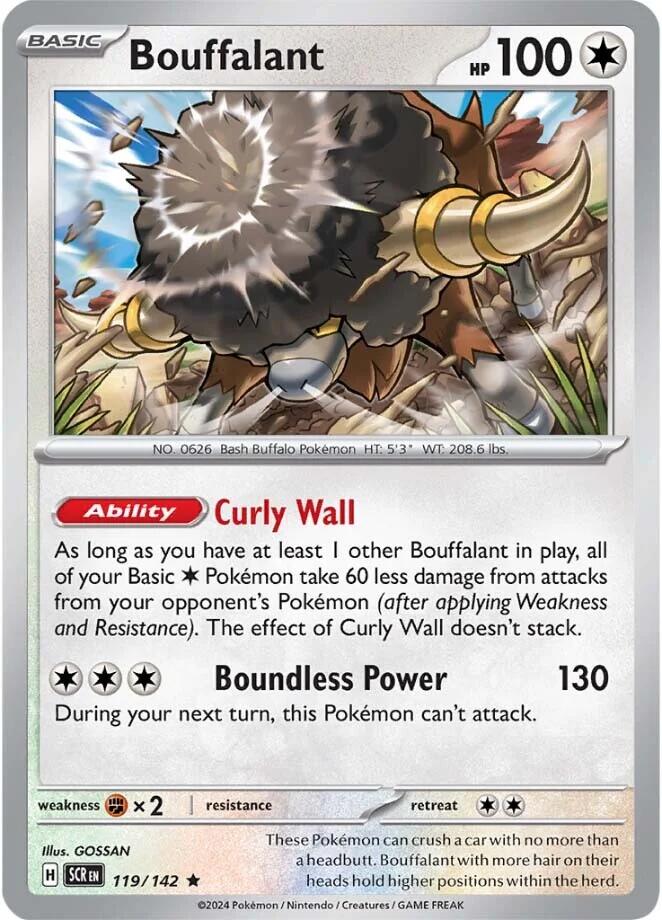 Bouffalant (119/142) [Scarlet & Violet: Black Star Promos] | Sanctuary Gaming