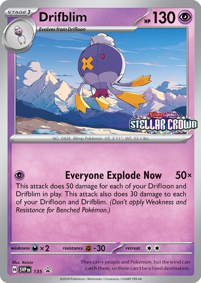 Drifblim (SVP135) [Scarlet & Violet: Black Star Promos] | Sanctuary Gaming