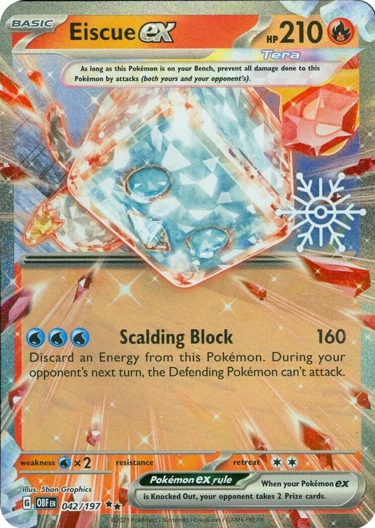 Eiscue ex (042/197) (Holiday Calendar) [Miscellaneous Cards] | Sanctuary Gaming