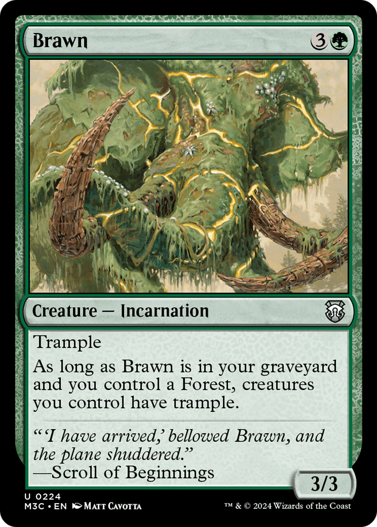 Brawn [Modern Horizons 3 Commander] | Sanctuary Gaming
