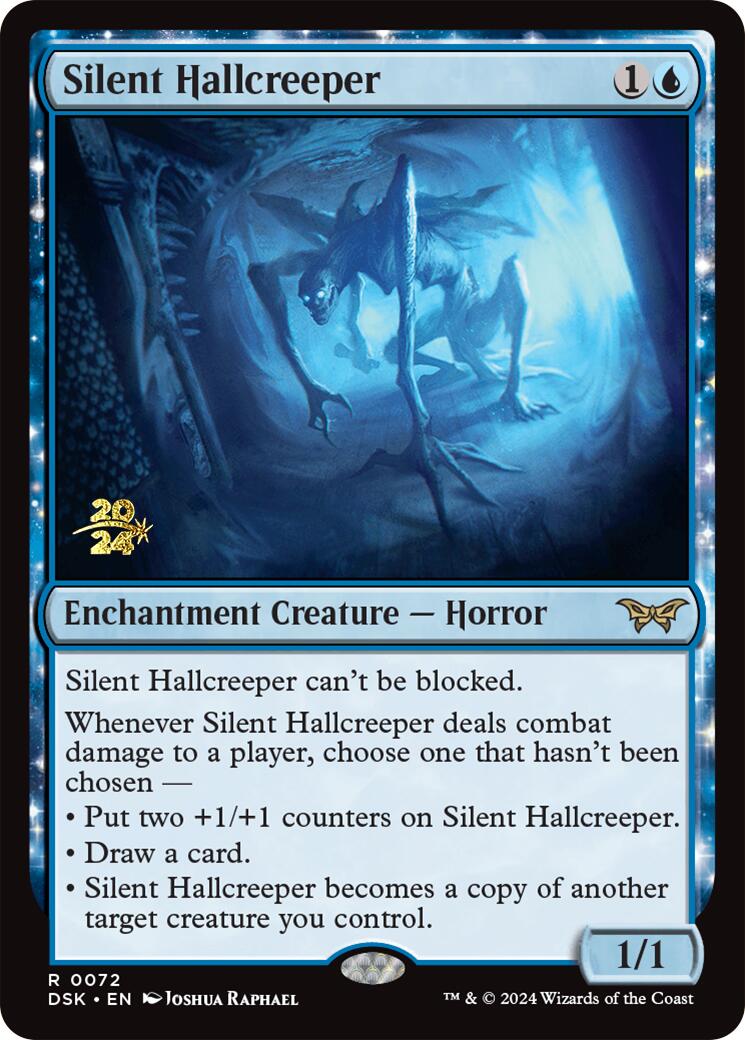 Silent Hallcreeper [Duskmourn: House of Horror Prerelease Promos] | Sanctuary Gaming