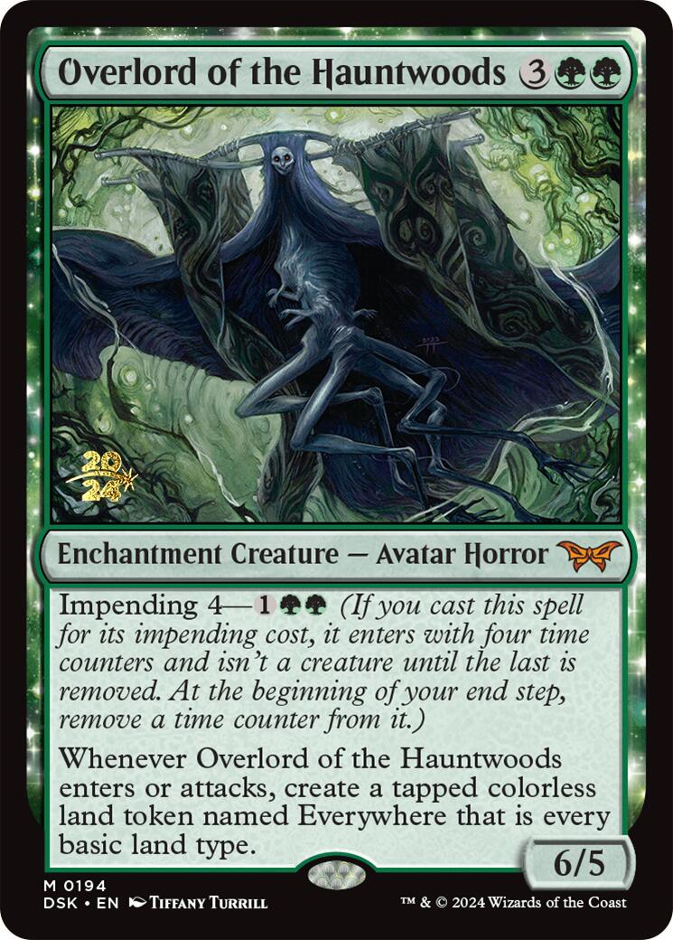 Overlord of the Hauntwoods [Duskmourn: House of Horror Prerelease Promos] | Sanctuary Gaming