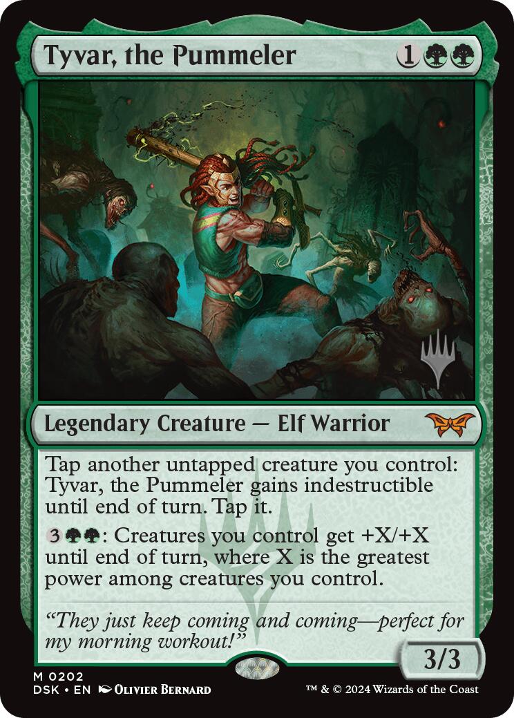 Tyvar, the Pummeler [Duskmourn: House of Horror Promos] | Sanctuary Gaming