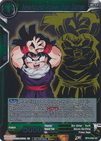 Newfound Power Son Gohan (Event Pack 3 - 2019) (BT4-048_PR) [Promotion Cards] | Sanctuary Gaming