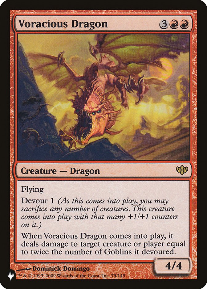 Voracious Dragon [The List] | Sanctuary Gaming