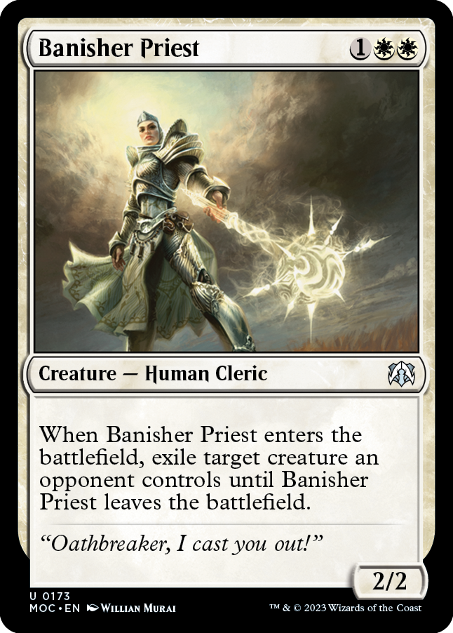 Banisher Priest [March of the Machine Commander] | Sanctuary Gaming