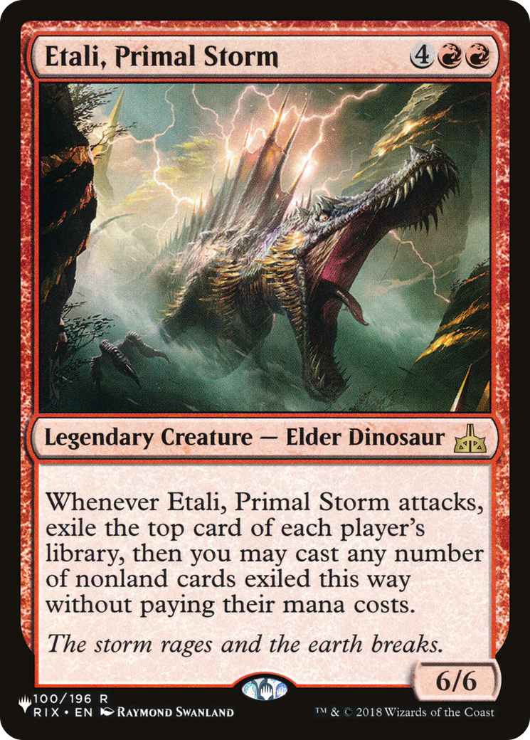 Etali, Primal Storm [The List] | Sanctuary Gaming