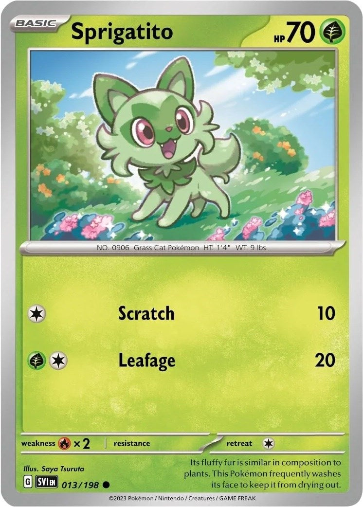 Sprigatito (013/198) (Paldea Collection) [Scarlet & Violet: Base Set] | Sanctuary Gaming