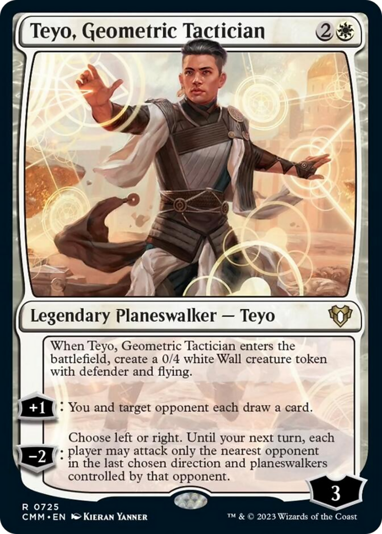 Teyo, Geometric Tactician [Commander Masters] | Sanctuary Gaming