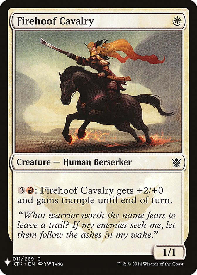 Firehoof Cavalry [Mystery Booster] | Sanctuary Gaming
