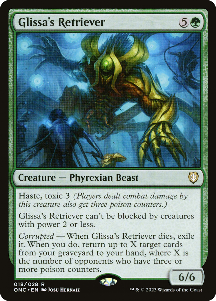 Glissa's Retriever [Phyrexia: All Will Be One Commander] | Sanctuary Gaming