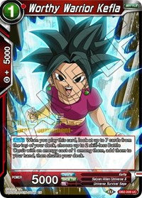 Worthy Warrior Kefla (Divine Multiverse Draft Tournament) (DB2-009) [Tournament Promotion Cards] | Sanctuary Gaming