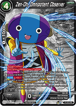 Zen-Oh, Omnipotent Observer (Unison Warrior Series Boost Tournament Pack Vol. 7 - Winner) (P-373) [Tournament Promotion Cards] | Sanctuary Gaming