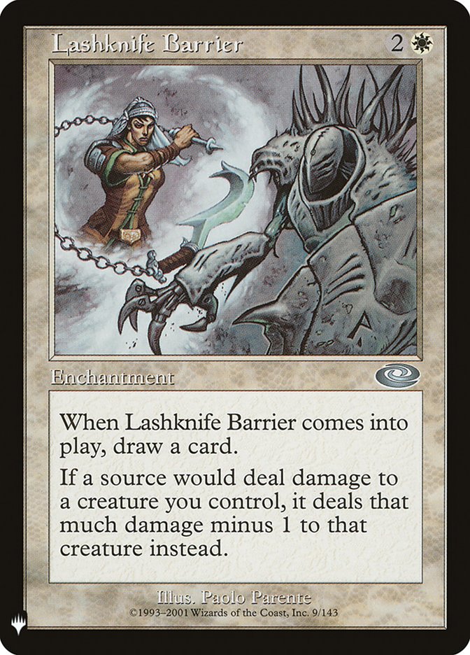 Lashknife Barrier [Mystery Booster] | Sanctuary Gaming