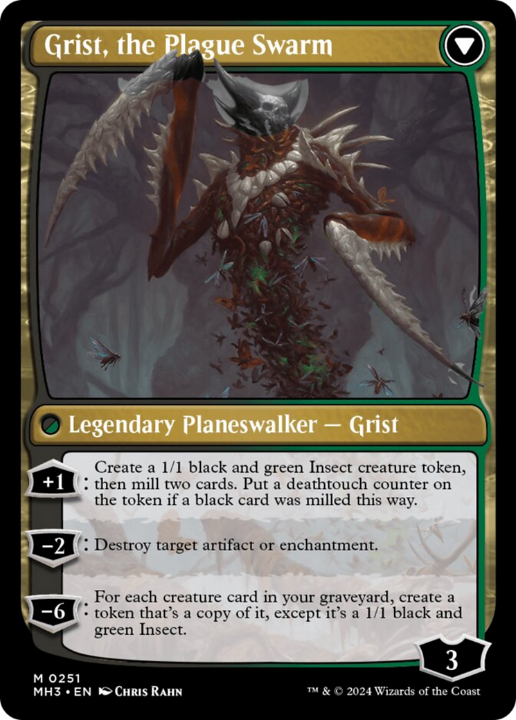 Grist, Voracious Larva // Grist, the Plague Swarm [Modern Horizons 3] | Sanctuary Gaming