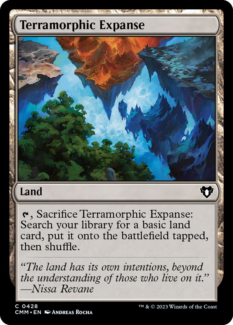 Terramorphic Expanse [Commander Masters] | Sanctuary Gaming