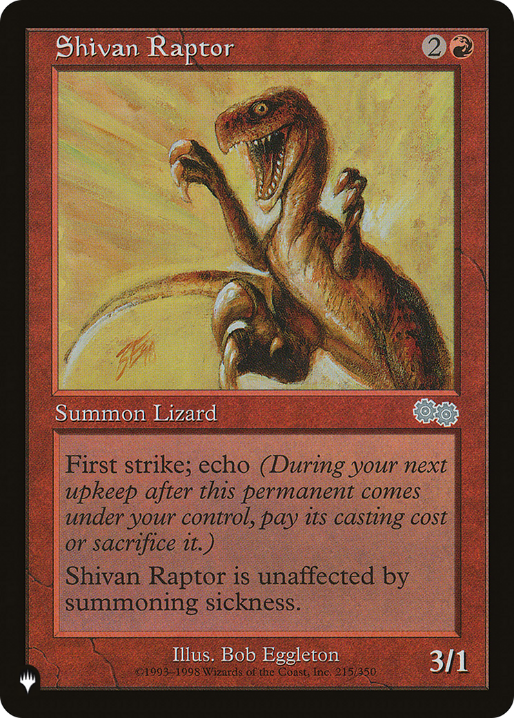 Shivan Raptor [The List Reprints] | Sanctuary Gaming