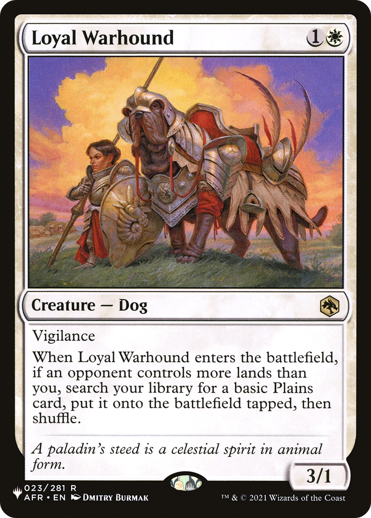 Loyal Warhound [The List] | Sanctuary Gaming