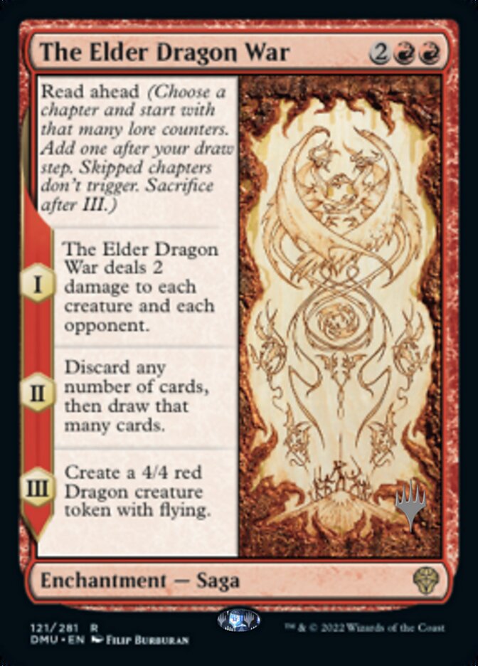 The Elder Dragon War (Promo Pack) [Dominaria United Promos] | Sanctuary Gaming