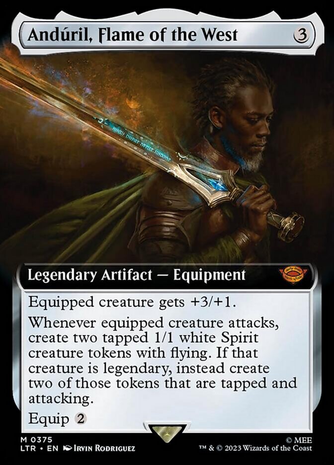 Anduril, Flame of the West (Extended Art) [The Lord of the Rings: Tales of Middle-Earth] | Sanctuary Gaming