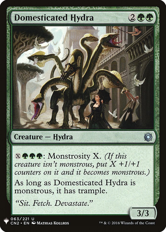Domesticated Hydra [Mystery Booster] | Sanctuary Gaming