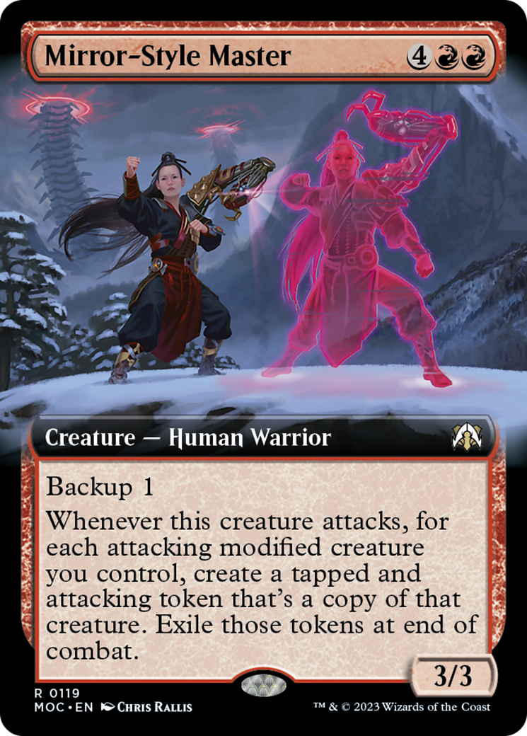 Mirror-Style Master (Extended Art) [March of the Machine Commander] | Sanctuary Gaming