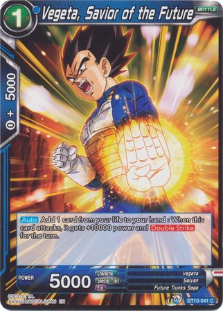 Vegeta, Savior of the Future (BT10-041) [Rise of the Unison Warrior 2nd Edition] | Sanctuary Gaming