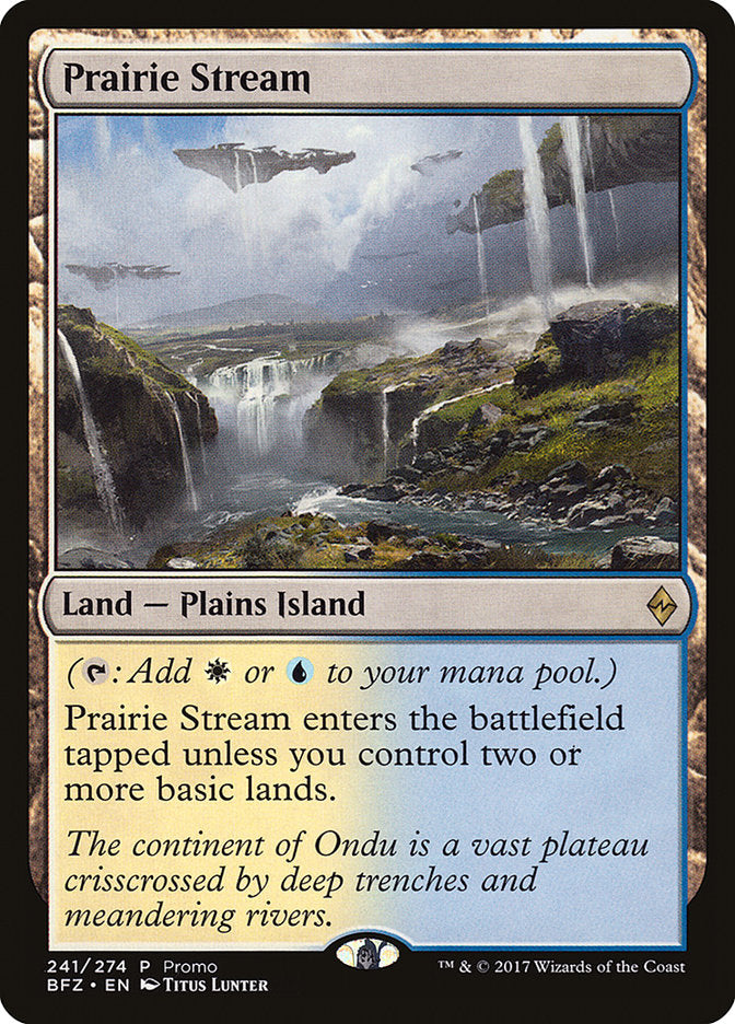 Prairie Stream (Promo) [Standard Showdown Promos] | Sanctuary Gaming