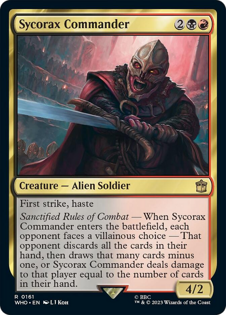 Sycorax Commander [Doctor Who] | Sanctuary Gaming
