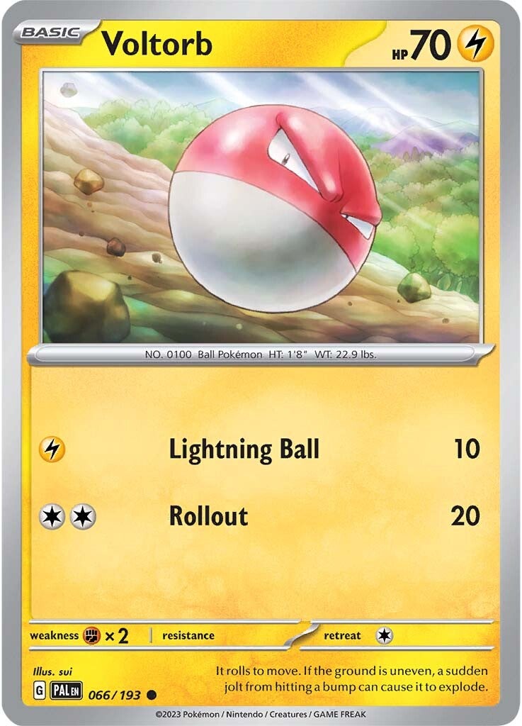 Voltorb (066/193) [Scarlet & Violet: Paldea Evolved] | Sanctuary Gaming