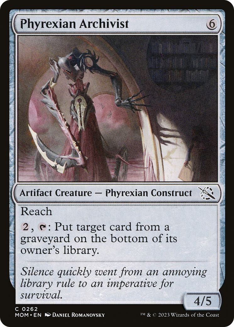 Phyrexian Archivist [March of the Machine] | Sanctuary Gaming