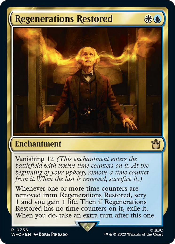 Regenerations Restored (Surge Foil) [Doctor Who] | Sanctuary Gaming