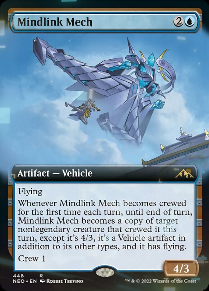 Mindlink Mech (Extended Art) [Kamigawa: Neon Dynasty] | Sanctuary Gaming