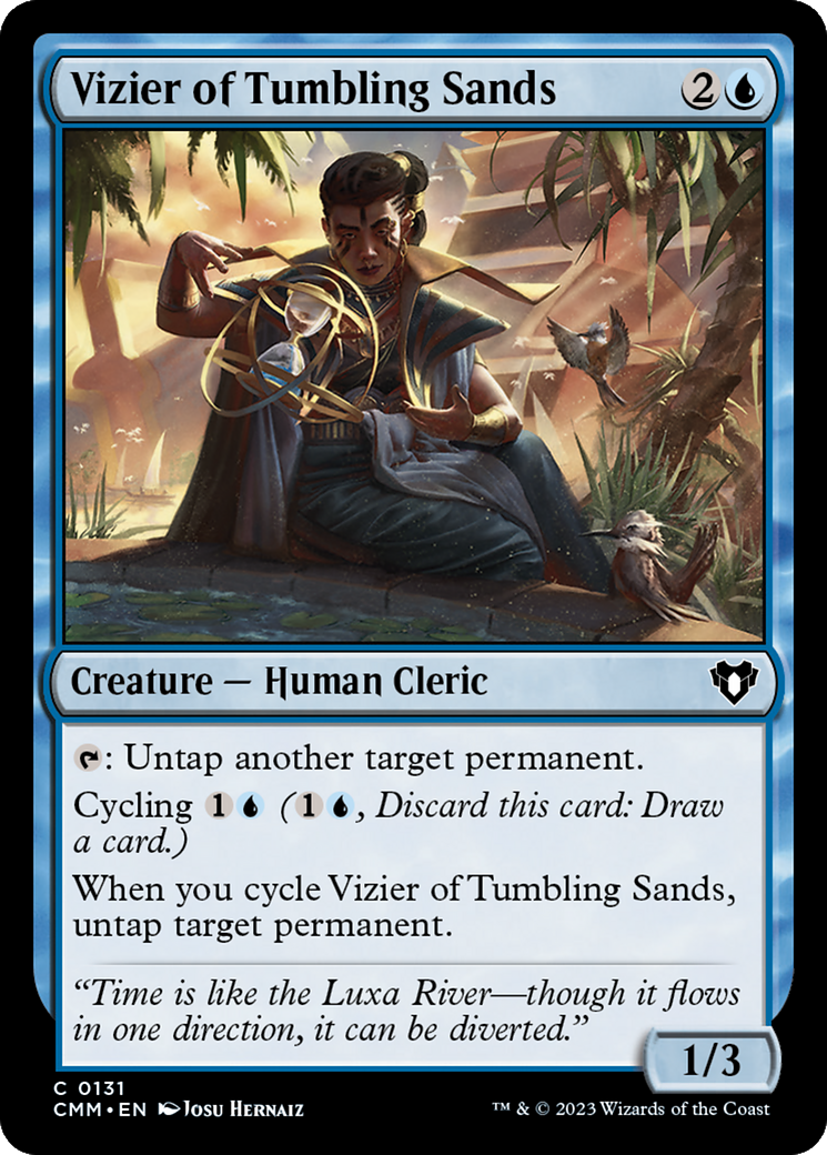 Vizier of Tumbling Sands [Commander Masters] | Sanctuary Gaming