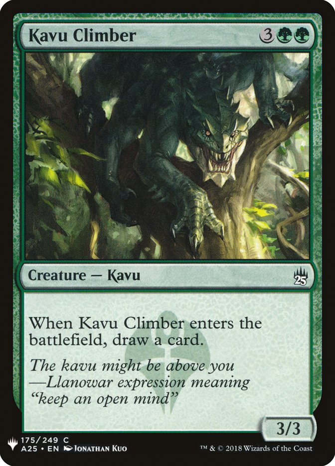 Kavu Climber [Mystery Booster] | Sanctuary Gaming