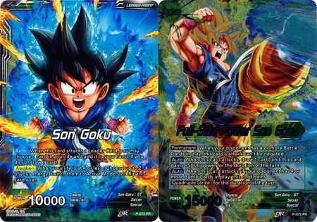 Son Goku // Full-Size Power Son Goku (P-072) [Promotion Cards] | Sanctuary Gaming