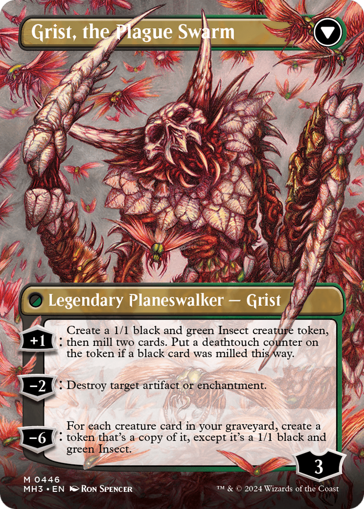 Grist, Voracious Larva // Grist, the Plague Swarm (Borderless) [Modern Horizons 3] | Sanctuary Gaming