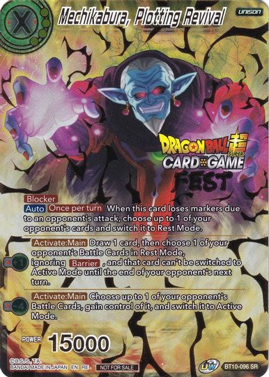 Mechikabura, Plotting Revival (Card Game Fest 2022) (BT10-096) [Tournament Promotion Cards] | Sanctuary Gaming