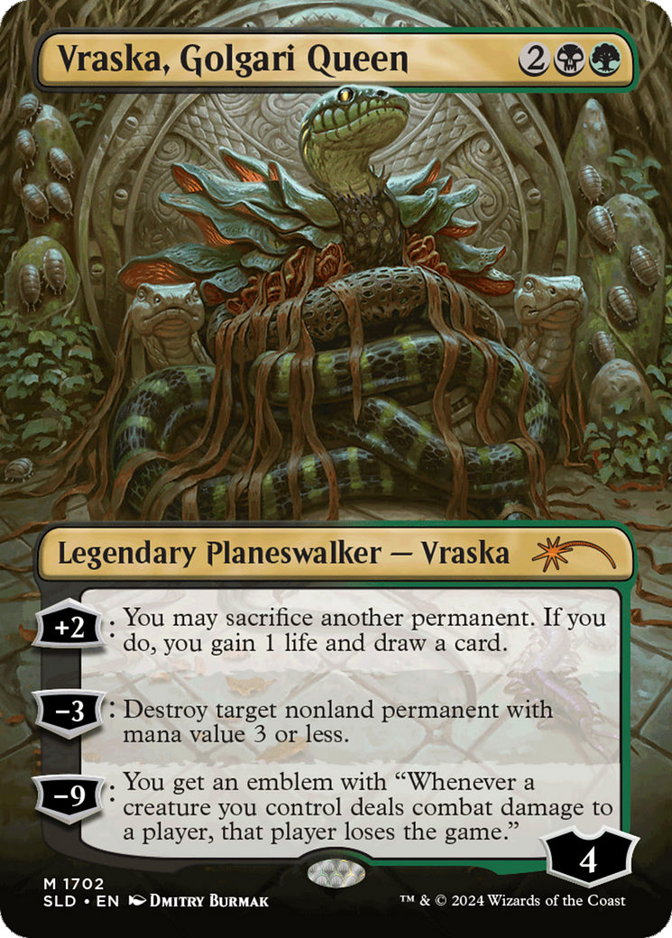 Vraska, Golgari Queen (1702) [Secret Lair Drop Series] | Sanctuary Gaming